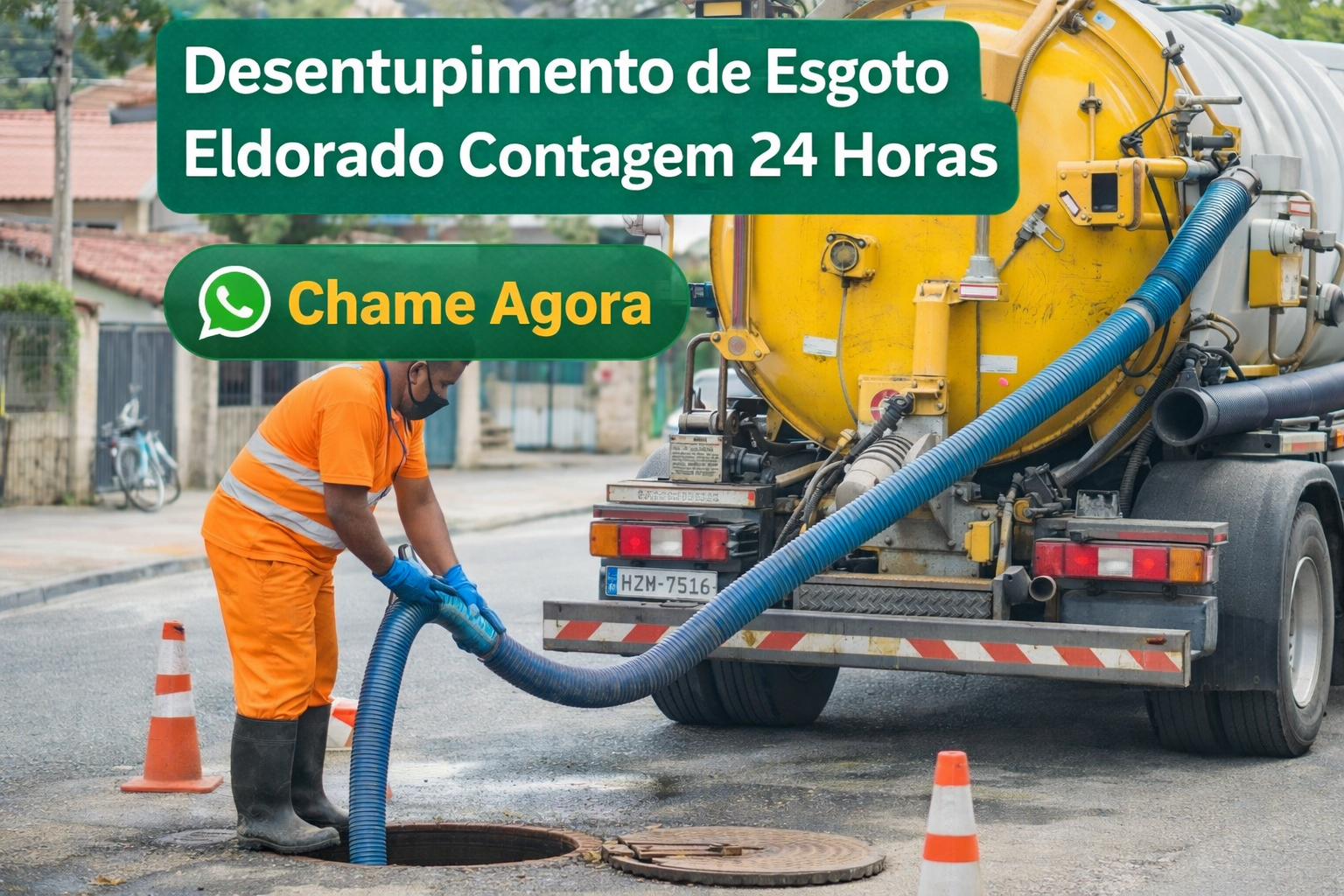 Desentupimento de esgoto no Eldorado Contagem com atendimento 24 horas